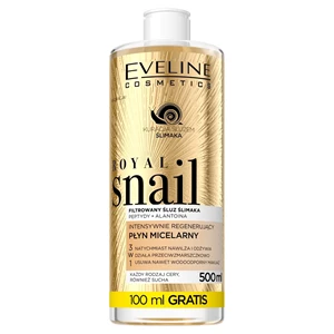 Eveline Cosmetics ROYAL SNAIL  Intensywnie regenerujący płyn micelarny 500 ml