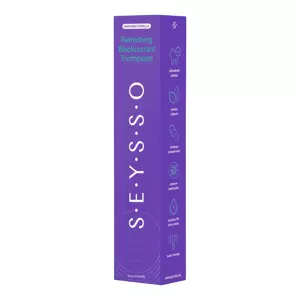 SEYSSO Color Refreshing Blackcurrant Odświeżająca pasta do zębów miętowo-porzeczkowa 75ml
