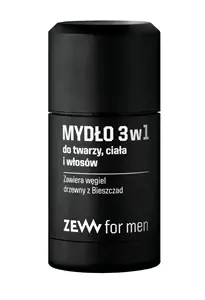 ZEW for men Mydło 3w1 do twarzy ciała i włosów