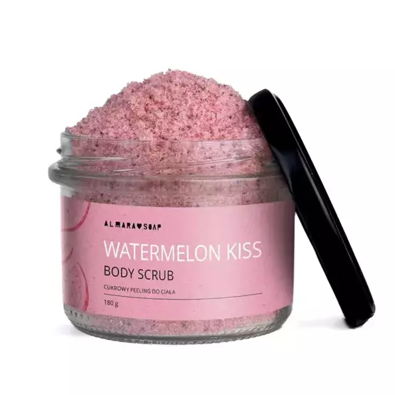 Almara Soap WATERMELON KISS | BODY SCRUB Peeling do ciała o słodkim owocowym zapachu arbuza 180g
