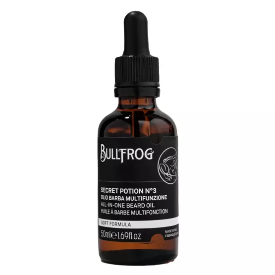 Bullfrog Secret Potion N.3 All in One Beard Oil Wielozadaniowy olejek do brody 50ml