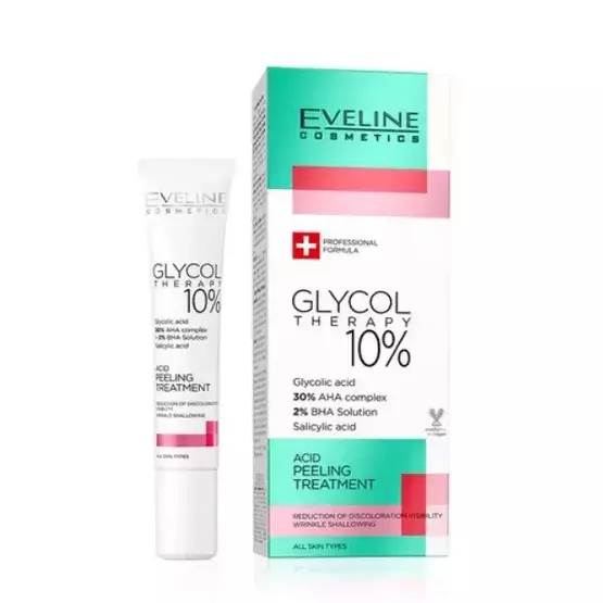 Eveline Cosmetics GLYCOL THERAPY 10% Kuracja peelingująca 18ml