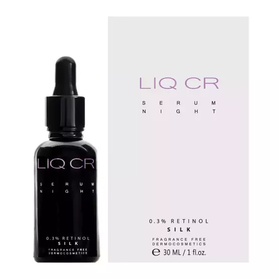 Liqpharm LIQ CR 0.3% Retinol SILK Koncentrat intensywnie korygujący na noc 30 ml