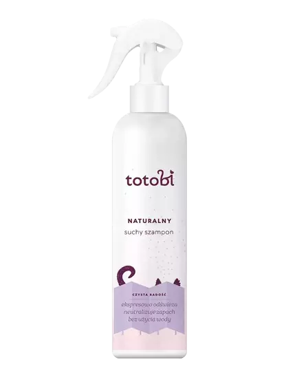 Totobi Naturalny suchy szampon do skóry i sierści zwierząt 300 ml