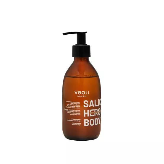 Veoli Botanica Salic Hero Body Oczyszczająco- złuszczający żel do mycia ciała  280 ml